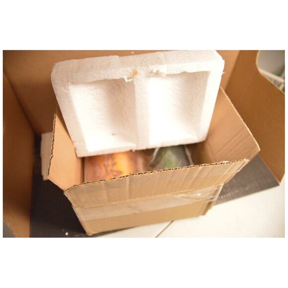 Home & Garden Party Metallic Fall Festival Tea Light Candle Holders Set of 2 NIB - Picture 4 of 6